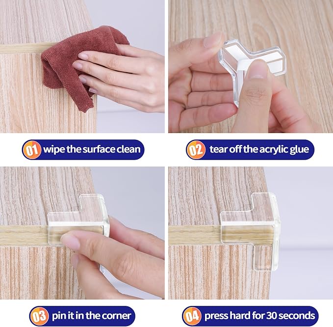 16 Corner Protector Baby, T-Shape Table Protectors - Image 6