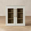 mopio Blake Storage Cabinet, Small Modular Accent Display Sideboard Buffet by MopioInc