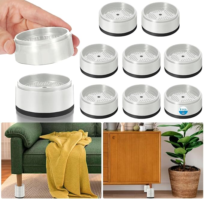 Bed Risers 1 inch, 2 inch, 3 inch, 4 inch Heavy Duty, Adjustable Furniture Riser - Image 7