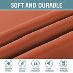 H.VERSAILTEX Full Blackout Curtain Shade Light Blocking Curtains 63 Inch Length - Image 4
