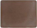 HomePop - Dinah 24" Storage Ottoman- Brown Faux Leather - Image 5