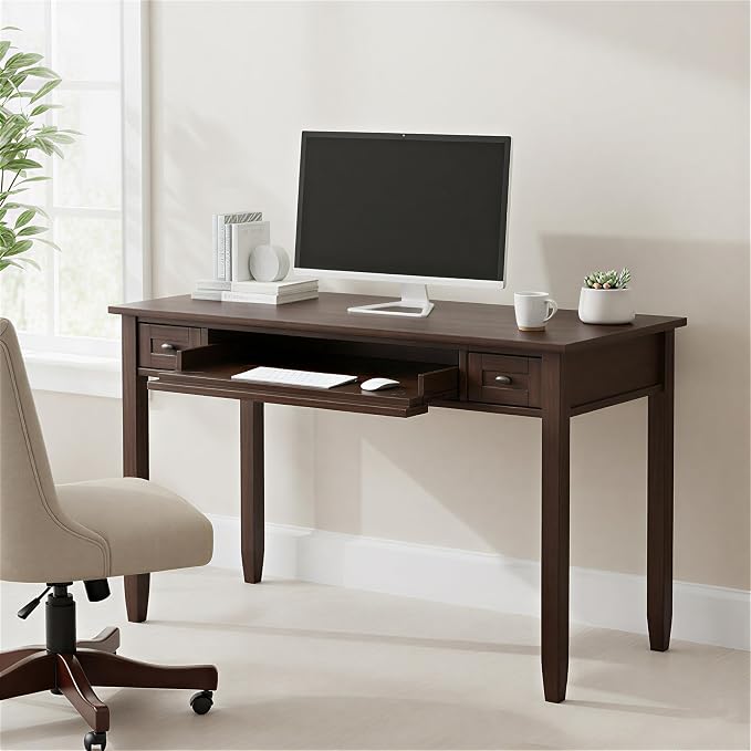 SIMPLIHOME Warm Shaker Desk by SimpliHome