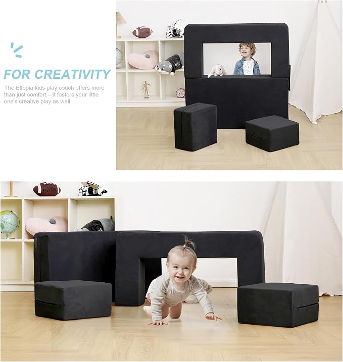 Elftopia Modular Kids Sofa, Toddler Couch Foam Armchair - Image 5