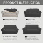 Easy-Going Stretch Oversized Chair Slipcover - Image 6