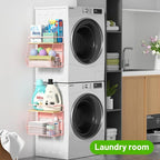 Magnetic Shelf for Fridge with Wood Lid, Fruit Potato and Onion Storage Bins - Image 3