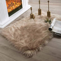 Ashler Faux Fur Rug, Fluffy Shaggy Area Rug Ultra Soft 2 x 2.9 Feet Rectangle by AshlerHomeDeco
