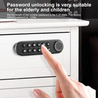 Fingerprint Cabinet Lock, Smart Biometric Password Lock - Image 3