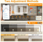 ENZE 24"x40" Smart Lighted Bathroom Mirror - Image 3