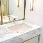 rabbitgoo Marble Contact Paper for Countertops, Self Adhesive Peel and Stick - Image 7