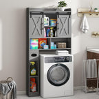 Farmhouse Over The Toilet Storage Cabinet - Image 4