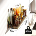 Fixwal Shelves for Room Wall, Width 4.75in Rustic Wood Wall Storage, Floating - Image 3