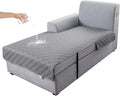 Genina L Shape Couch Cover, Sectional Couch Chaise Covers, Waterproof Washable by Genina
