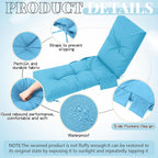 Outdoor Chaise Lounge Cushions - Image 5