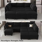 Belffin Modular Sectional Sofa Bed - Image 5