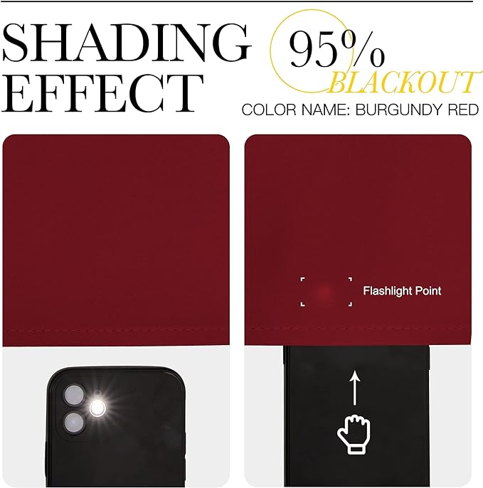 NICETOWN Christmas Short Blackout Curtains - Image 5
