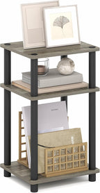 Furinno Turn-N-Tube Side Table, 3-Tier End Table by Furinno-FitsYourSpaceFitsYourBudget
