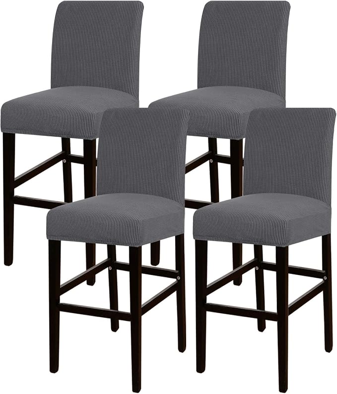 Turquoize Stretch Bar Stool Cover Counter Stool Pub Chair Slipcover by Turquoize
