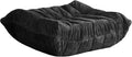 Bean Bag Ottoman, Memory Foam Lazy Bean Bag Sofa, Fireside Chair Foot Rest by Cansunna