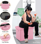 DocSafe Storage Ottoman Foot Rest Stool - Image 6