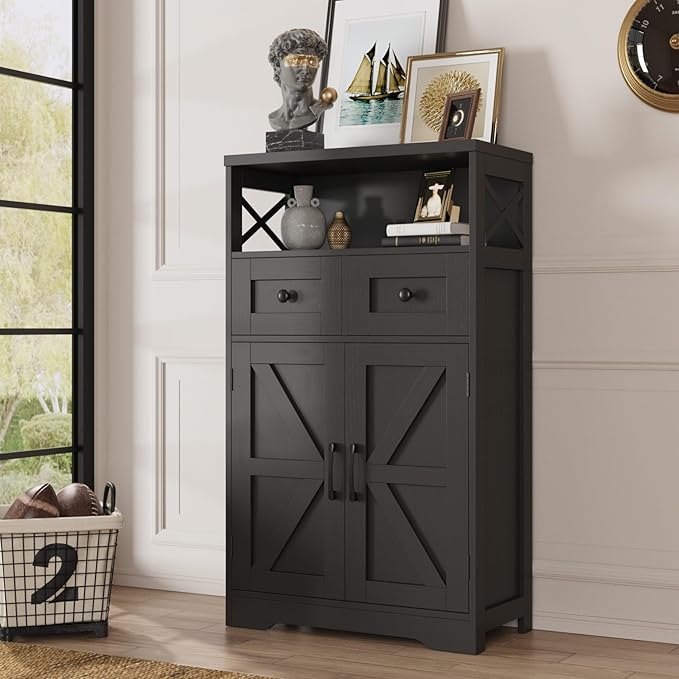 Befrases Black Storage Cabinet by Befrases
