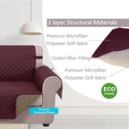 U-NICE HOME Loveseat Sofa Cover - Image 4