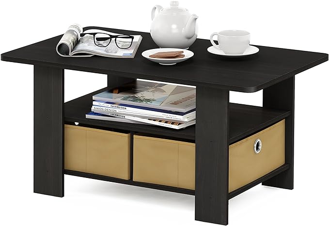 Furinno Andrey Coffee Table, Small Modern Center Table - Image 5
