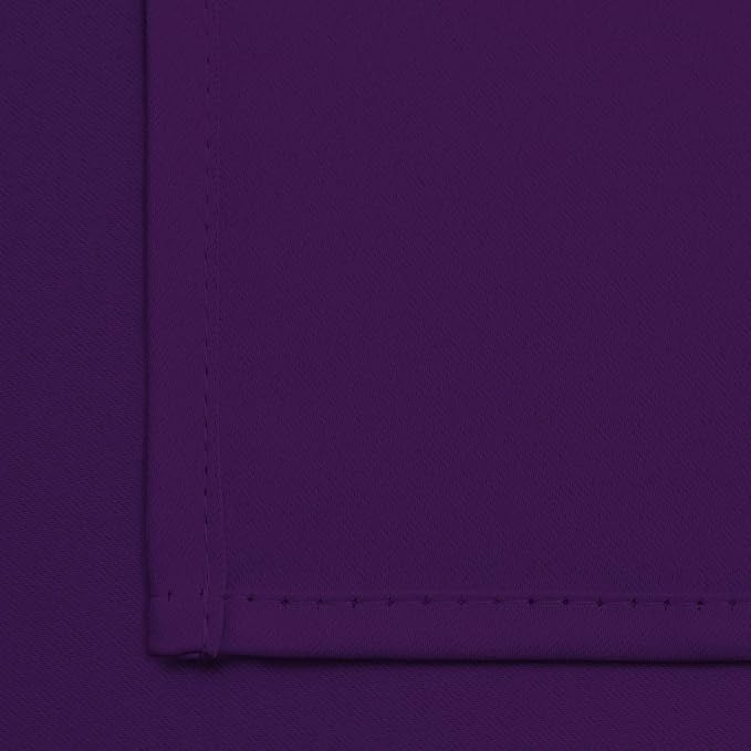Yakamok Room Darkening Curtains 42x72 inch Length Purple-Living Room | 2 panels - Image 6