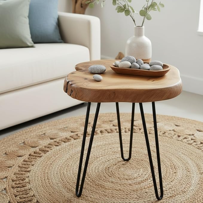 WELLAND Live Edge Side Table - Image 3