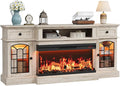 QUW 70" Farmhouse Fireplace TV Stand by QUW