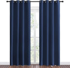 NICETOWN Navy Blackout Curtains 86" Long - Image 2