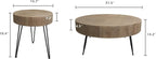 2-Piece Boho Farmhouse Nesting Table - Image 2