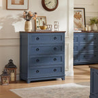 Joaxswe Farmhouse 4 Drawer Dresser - Image 11