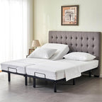Kingnex Split Queen Sheets for Adjustable Bed Soft 1800 Microfiber 5 Pieces - Image 7