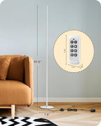 EDISHINE LED Corner Floor Lamp, Minimalist Dimmable Light - Image 7