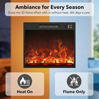 YESHOMY Fireplace TV Stand - Image 7