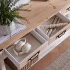 RUSTOWN Farmhouse Console Table - Image 8
