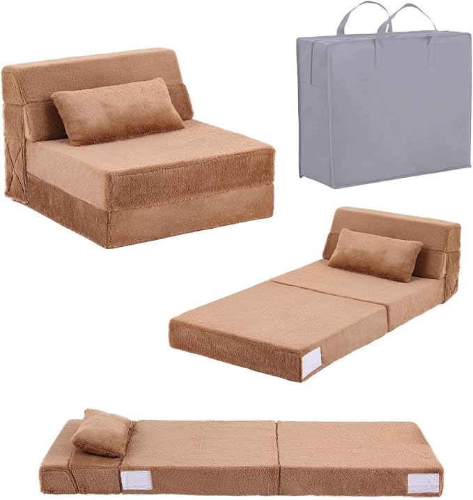 Tiita Convertible Folding Kids Sofa Bed by TiitaHome