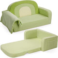 Foryoomi Extra Wide Kids Couch, 2-in-1 Soft Toddler Couch by Unknown