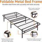 Amazon Basics Foldable Metal Platform Bed Frame - Image 5