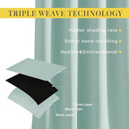 NICETOWN Bedroom Blackout Curtains - Image 3