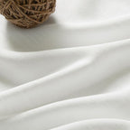 2 Panels Set Ivory Linen Curtains 105 Inches Long - Image 5