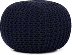 REDEARTH · Round Pouf Foot Stool Bean Bag Ottoman - Image 4