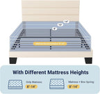 Allewie Queen Size Platform Bed Frame - Image 7