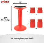 Storex Active Tilt Stool – Ergonomic Seating - Image 3