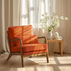 VINGLI Upgraded Premium Corduroy Accent Chair, Upholstered Arm Chair, Solid - Image 9