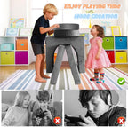 10 Pcs Modular Kids Play Sofa – Versatile Convertible Foam Cushion That Doubles - Image 6