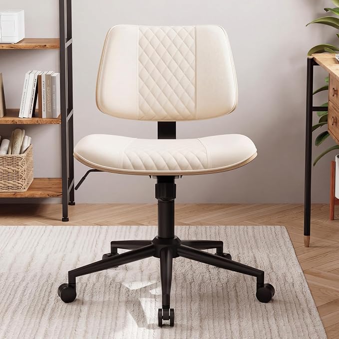 Modern Armless Office Chair - Image 8