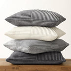 MIULEE Neutral Grey Decorative Throw Pillow Covers 20x20 Inch Set of 4 Modern - Image 6