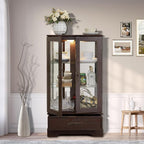 Lighted Glass Cabinet, Curio Display Cabinet - Image 6