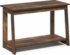 Furinno Beginning TV Stand, 2-Tier Rectangular Entertainment Center - Image 6